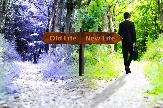 分岐点　Old Life New Life