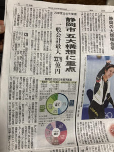 静岡新聞2022年2月14日