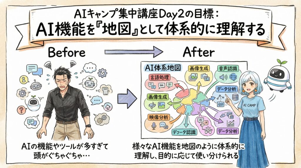 AIキャンプ集中型研修のコンセプト_DAY2