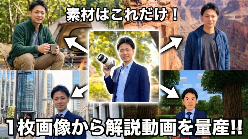 【撮影ゼロ】Nano Banana Pro×動画生成AIで1枚の画像から解説動画が完成した件（Gemini×HeyGen）